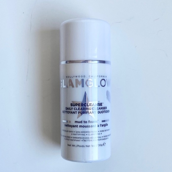 ✨2/$20 NWT GLAMGLOW SUPERCLEANSE TRAVEL SIZE - Picture 3 of 6